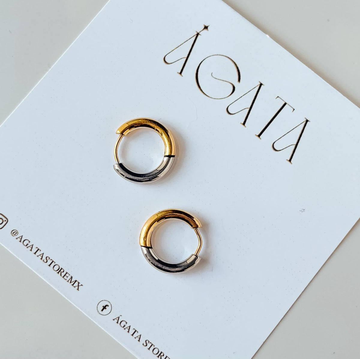 Aretes Bicolor