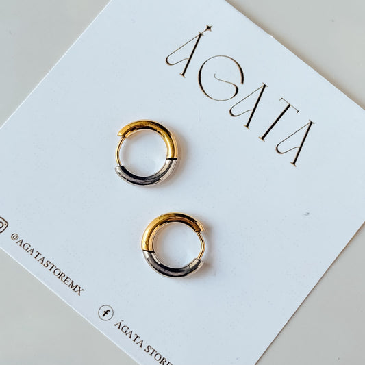 Aretes Bicolor