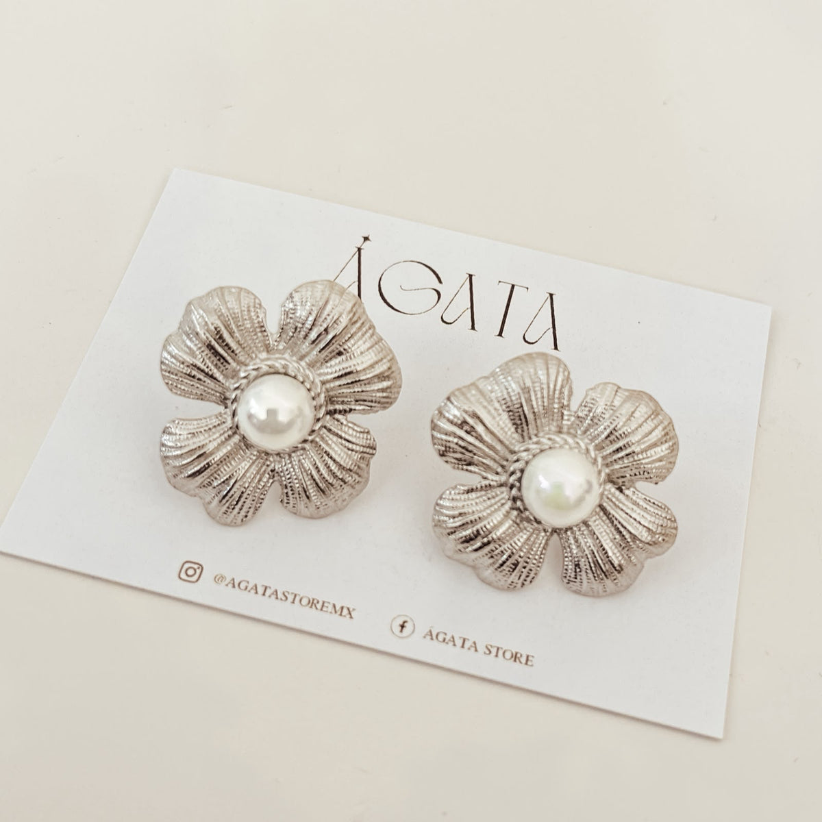 Aretes Begonia